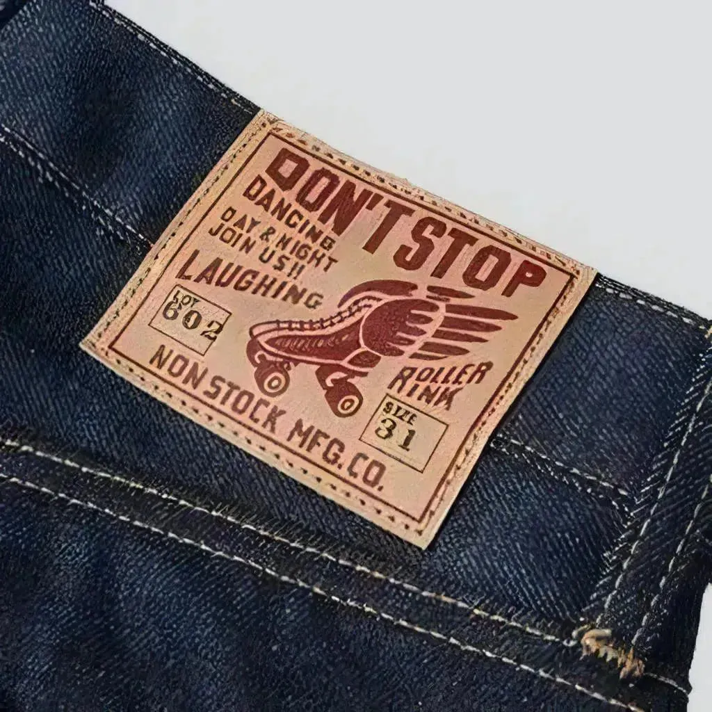 13.5oz men's self-edge jeans