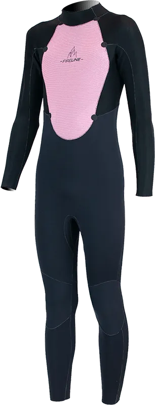 Alder Kids Stealth Junior 5/4/3mm Back Zip Cardinal Red Wetsuit