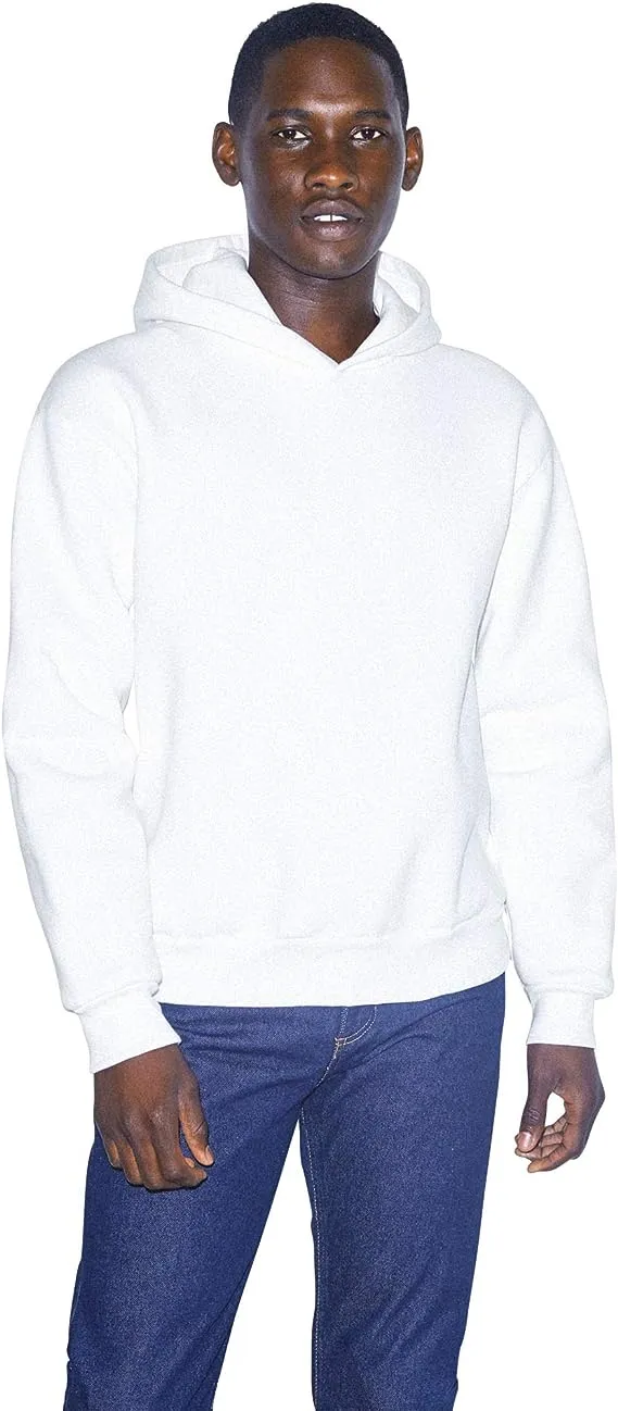 American Apparel Men's Fleece Pullover Hooded Sweatshirt