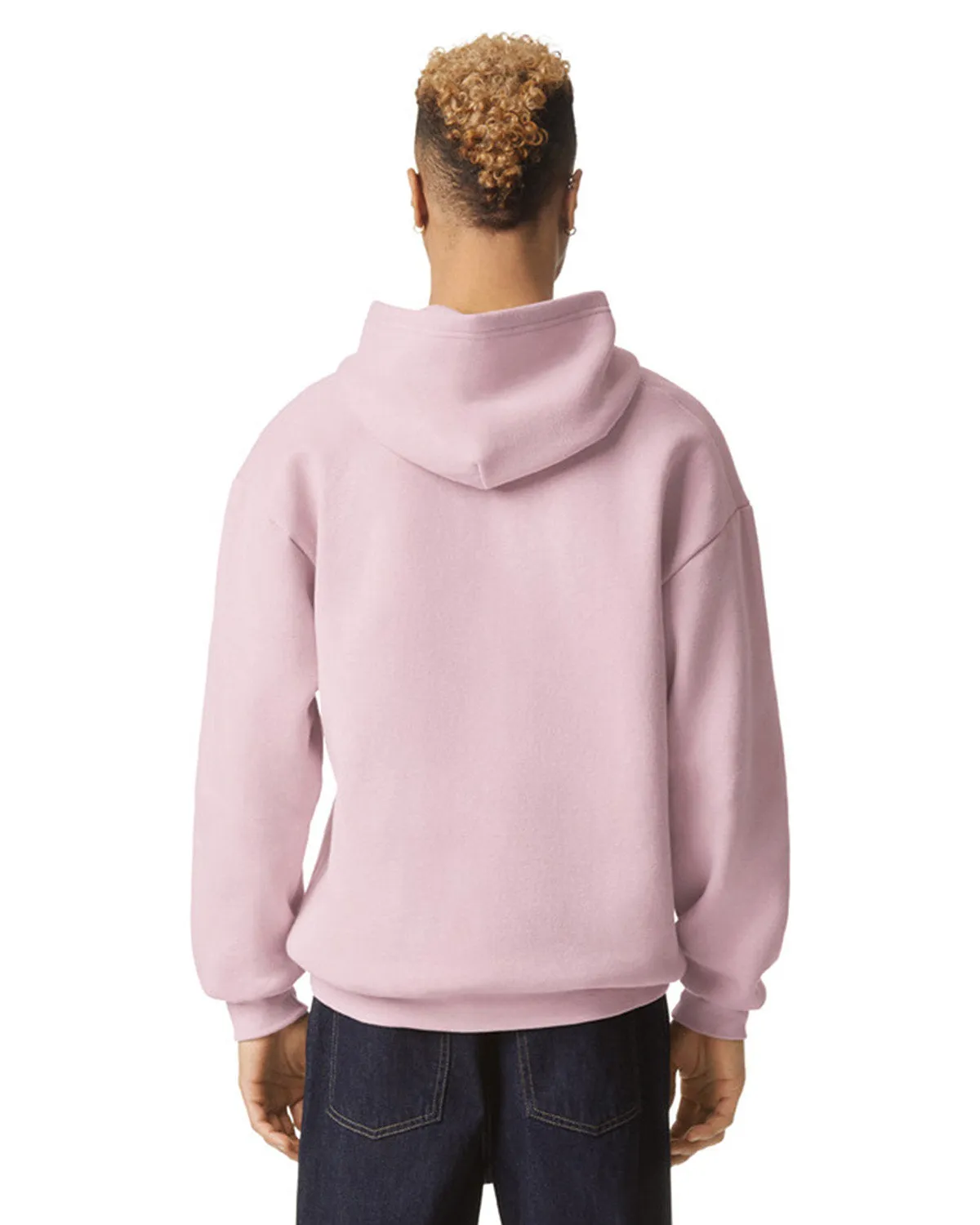 American Apparel Men's Fleece Pullover Hooded Sweatshirt