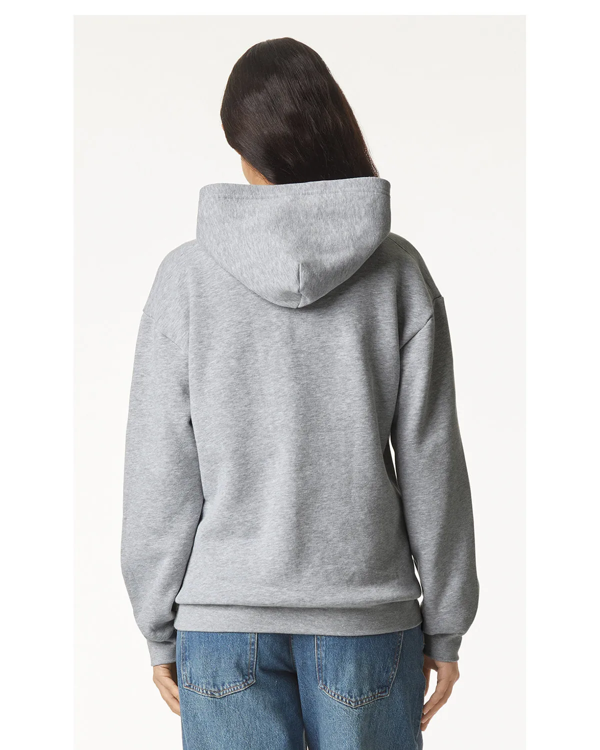 American Apparel Men's Fleece Pullover Hooded Sweatshirt