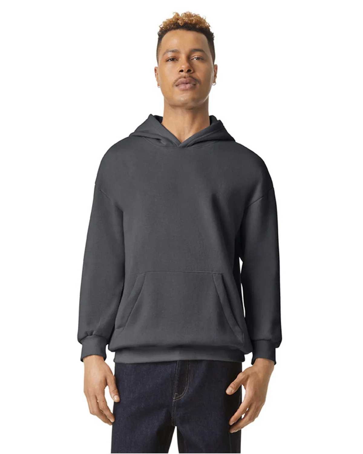 American Apparel Men's Fleece Pullover Hooded Sweatshirt