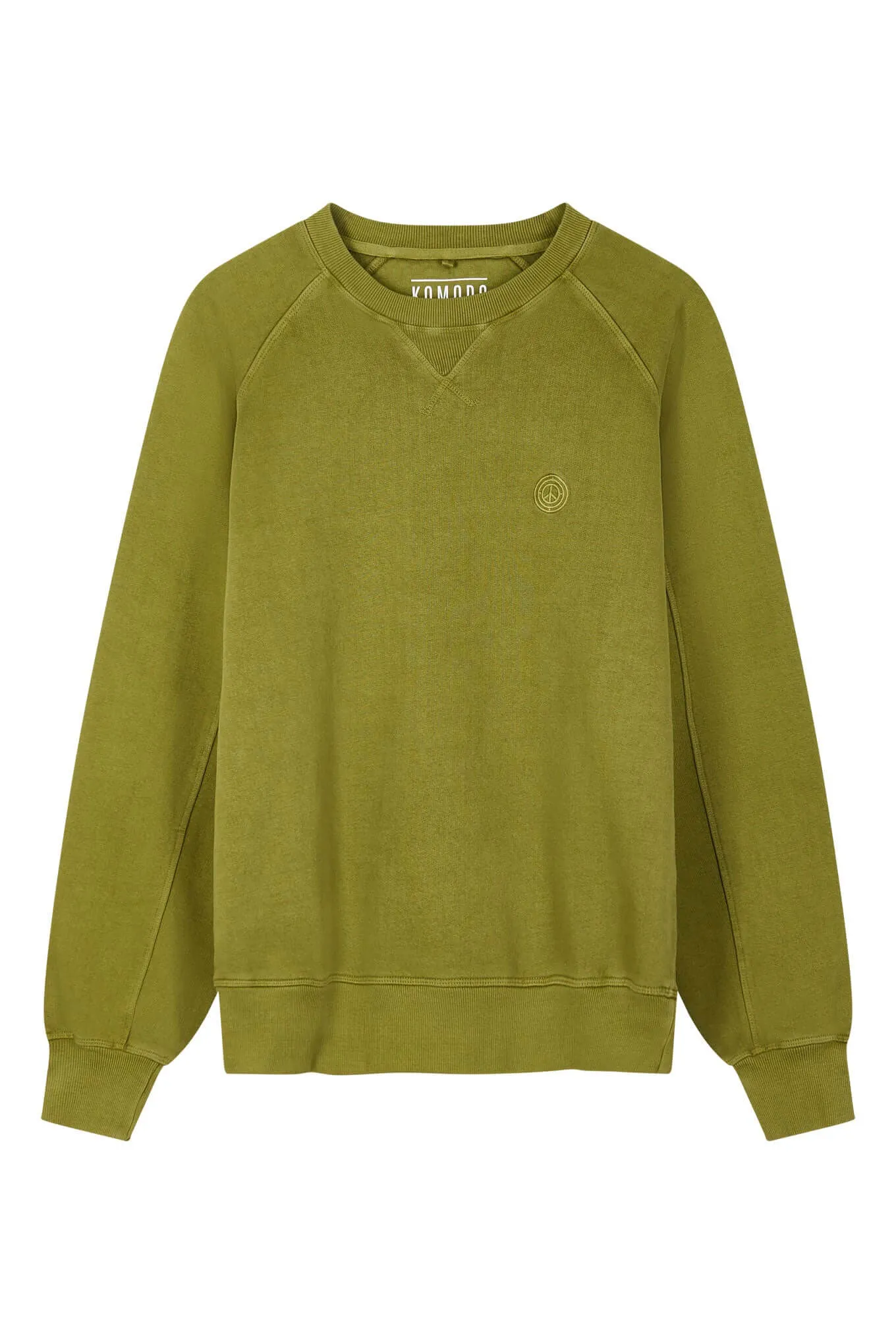 ANTON - Organic Cotton Sweat Olive