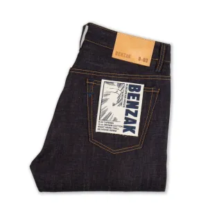 B-03 TAPERED 13 oz. brown cotton selvedge