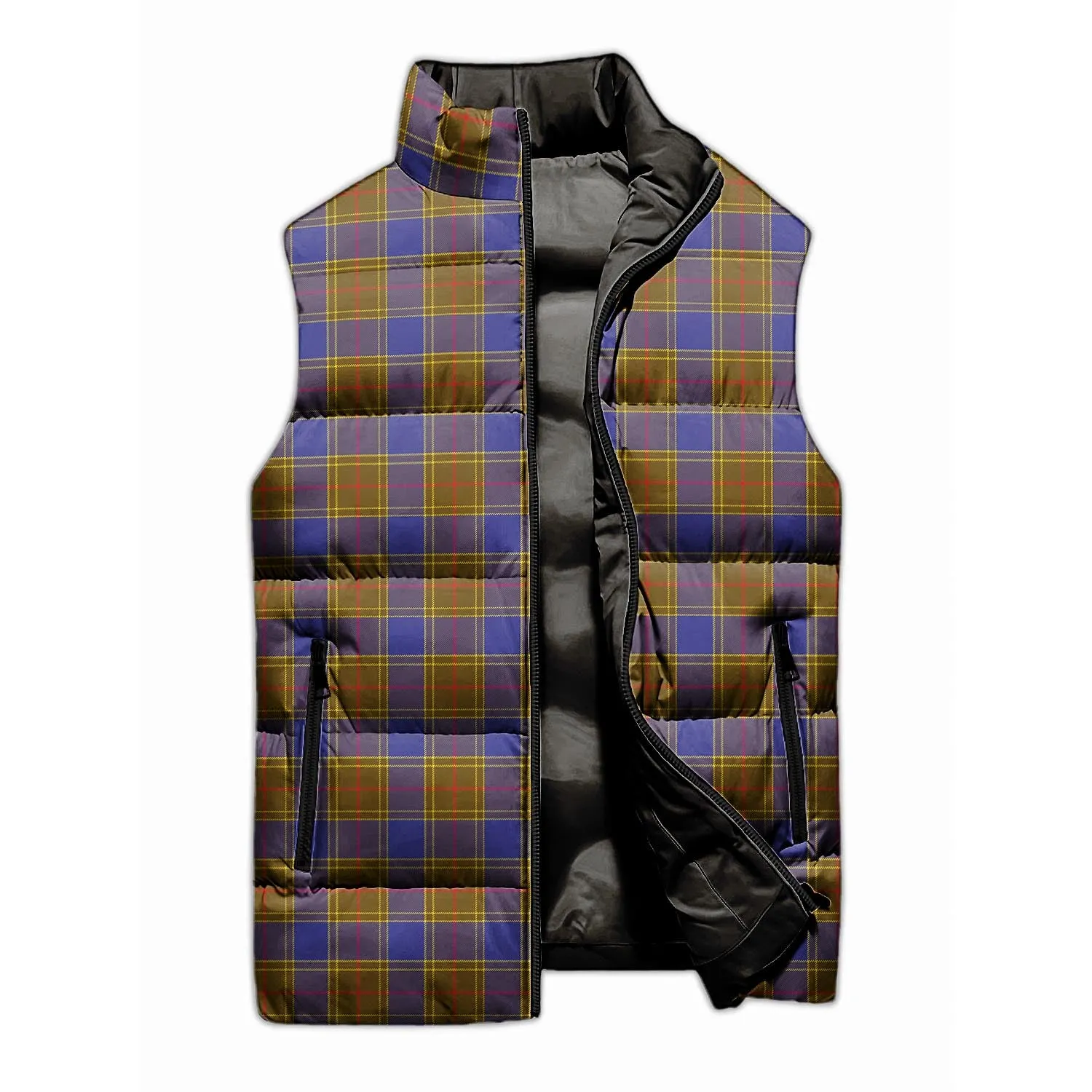 Balfour Tartan Sleeveless Puffer Jacket