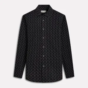 Bugatchi OOOHCOTTON James Long Sleeve Shirt / Black