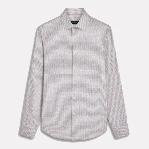 BUGATCHI OOOHCOTTON® James Long Sleeve Shirt / Sand