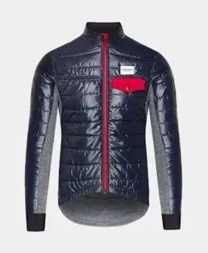 CAFE DU CYCLISTE Albertine Thermal Jacket - Navy