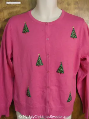 Cheap Pink Ugly Christmas Sweater