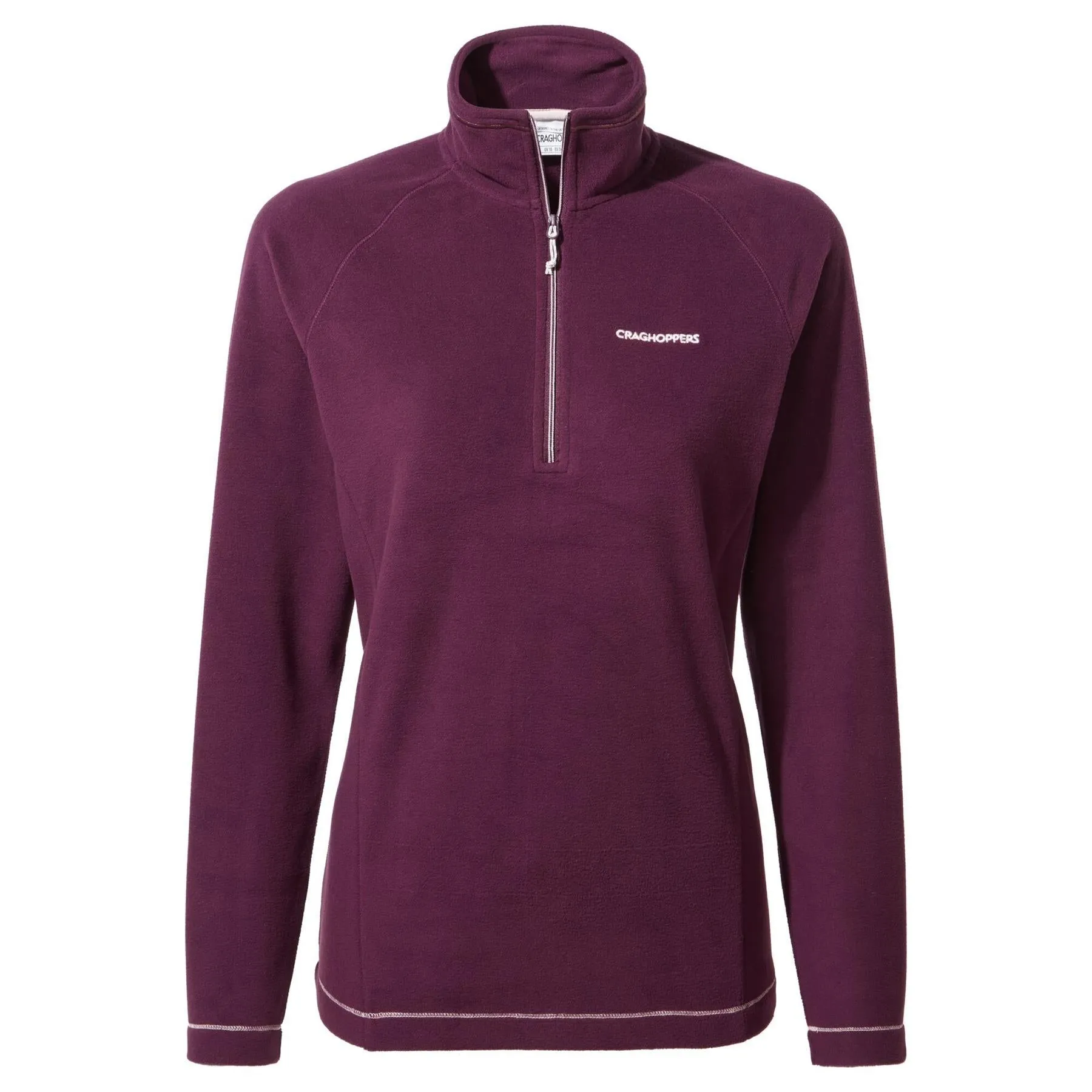 Craghoppers Miska V Womens Half Zip Long Sleeved Fleece