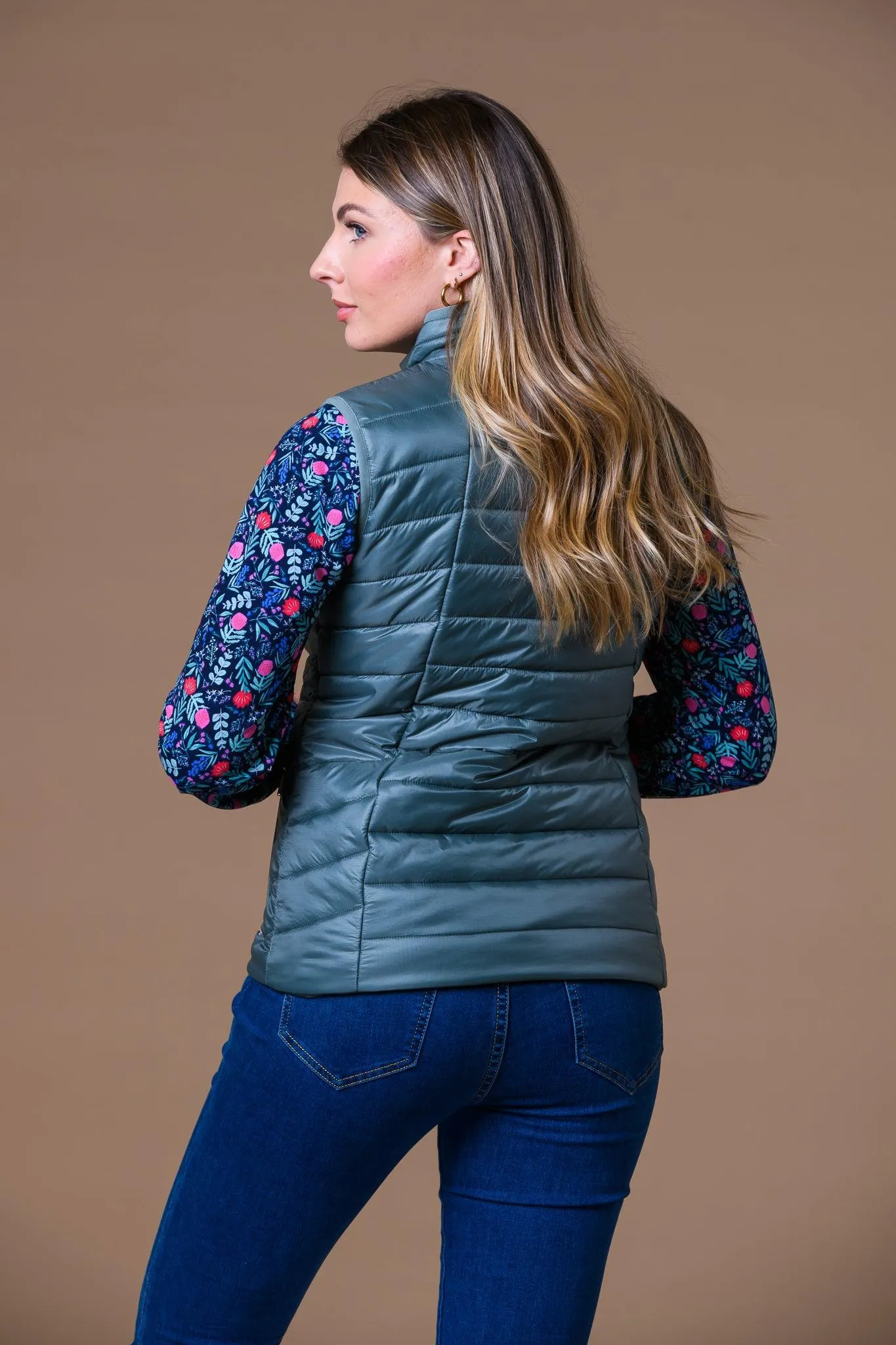 Diagonal Stitch Gilet