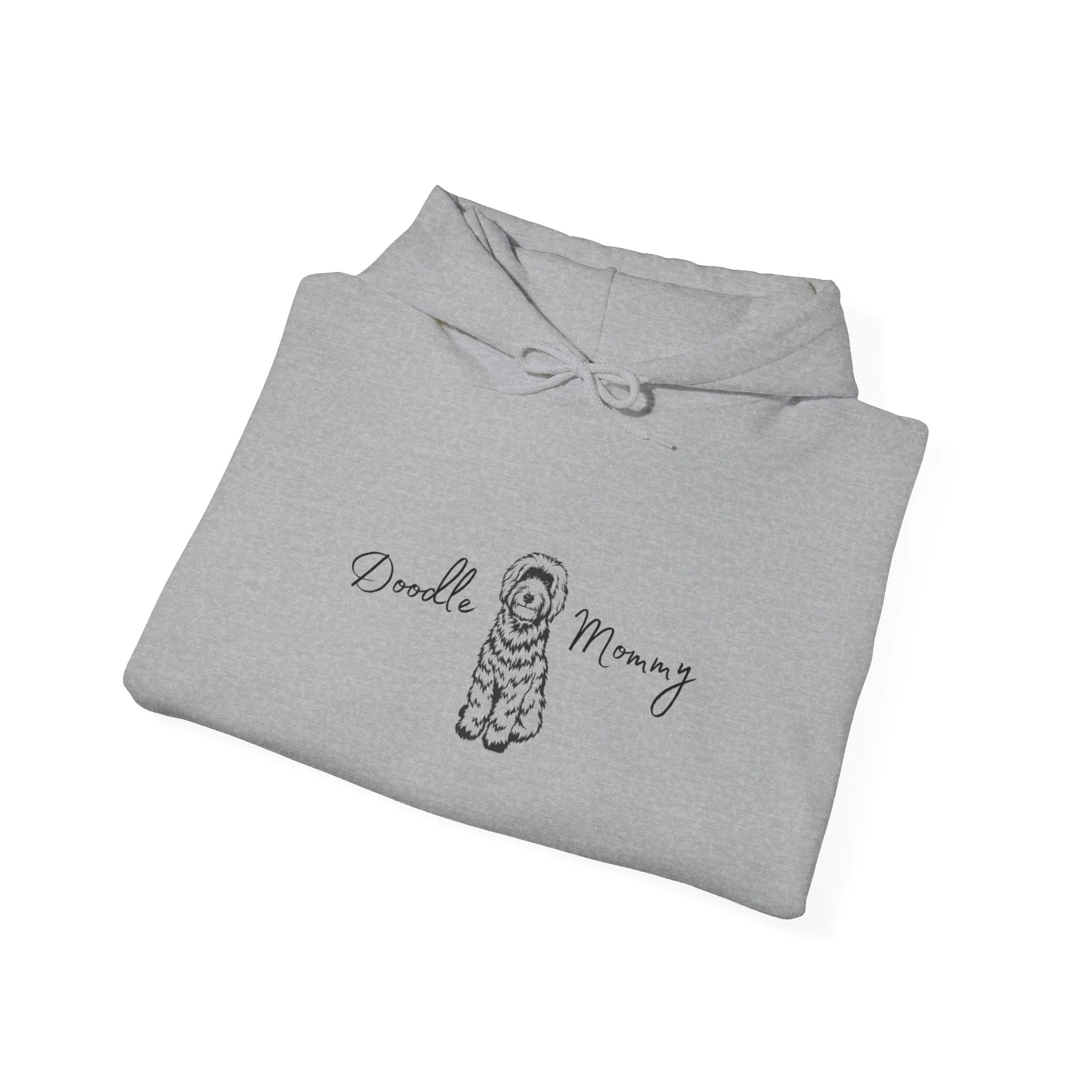 Doodle Mom Hoodie Custom Dog Mom Hooded Sweatshirt Gift for Her Doodle Dog Lover Gift Unique Dog Shirt Custom Doodle Shirt