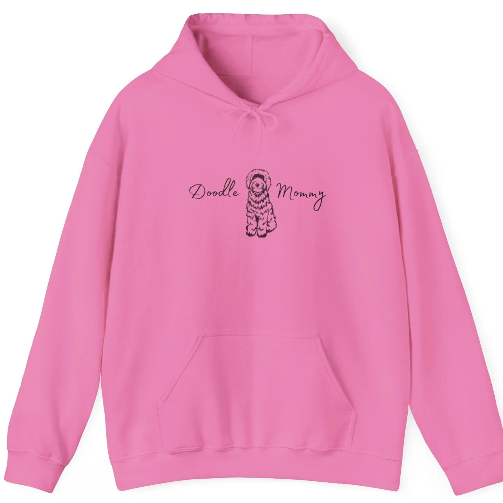 Doodle Mom Hoodie Custom Dog Mom Hooded Sweatshirt Gift for Her Doodle Dog Lover Gift Unique Dog Shirt Custom Doodle Shirt