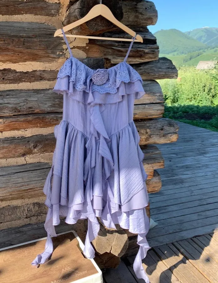 Dreamy Lavender Slip Dress