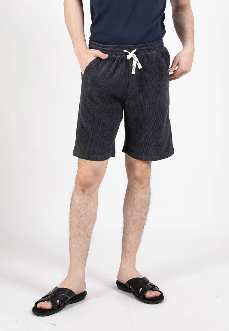 Forest Stretchable Corduroy Men Shorts Casual Short Pants Men | Seluar Pendek Lelaki - 65770