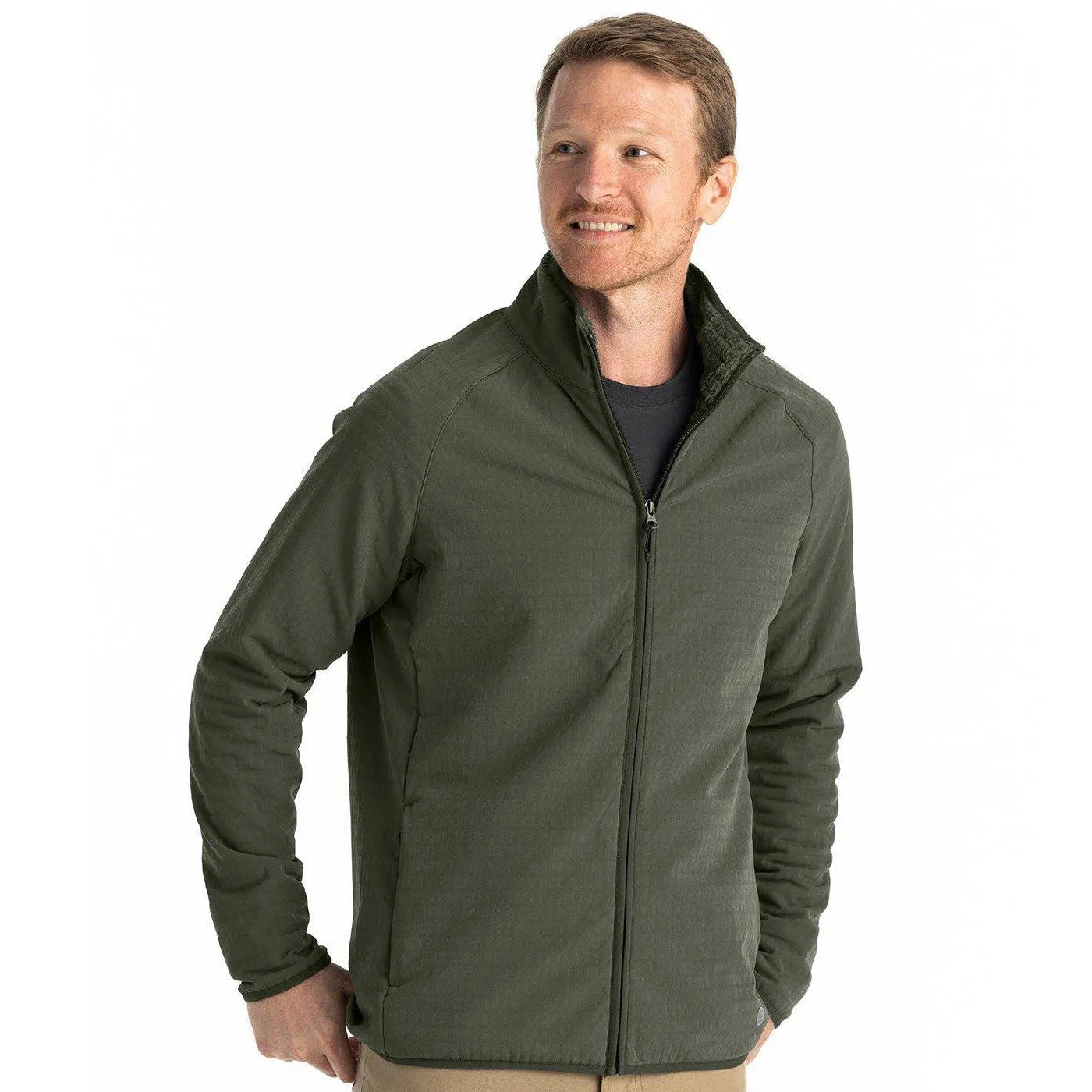 Free Fly Men's Gridback Fleece Jacket