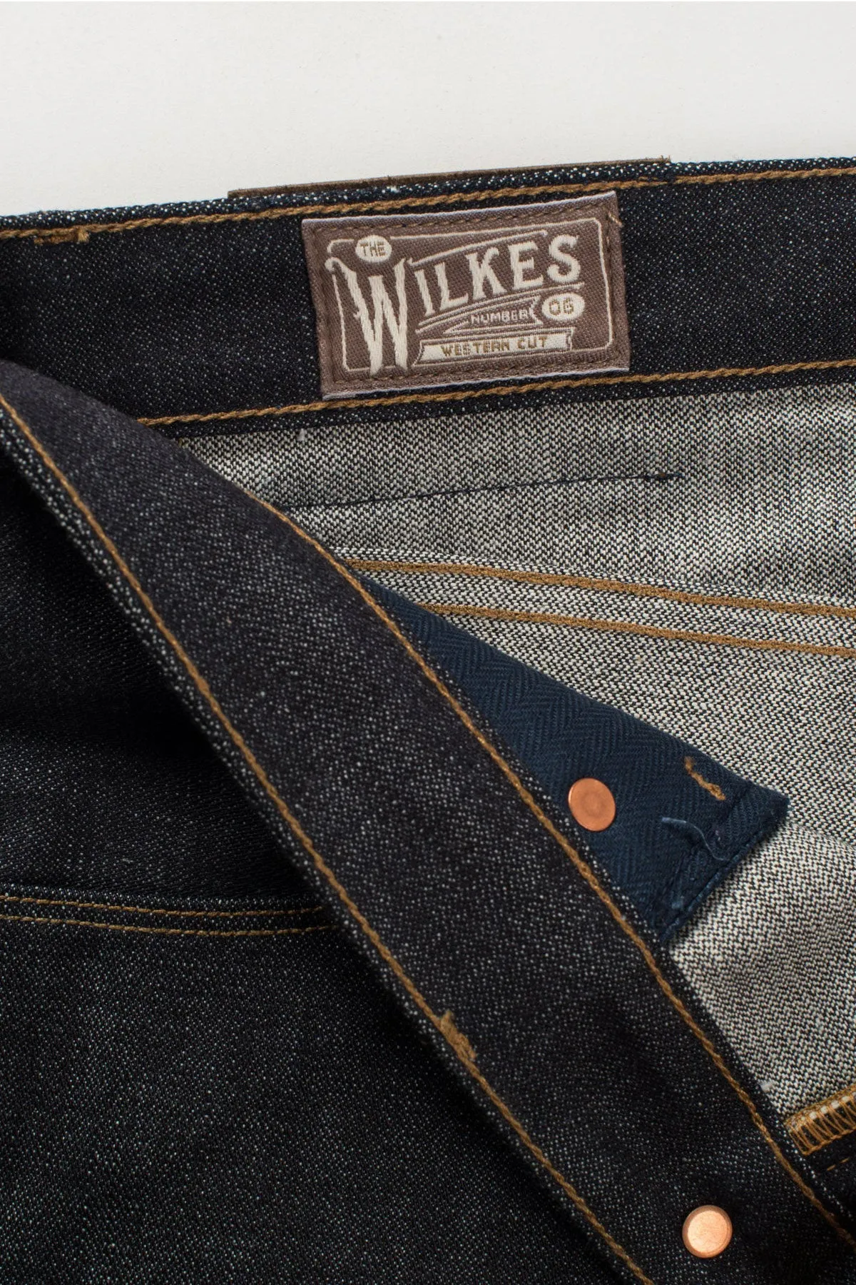 Freenote Cloth - Wilkes 14.25 ounce Broken Twill Japanese Denim Western Fit