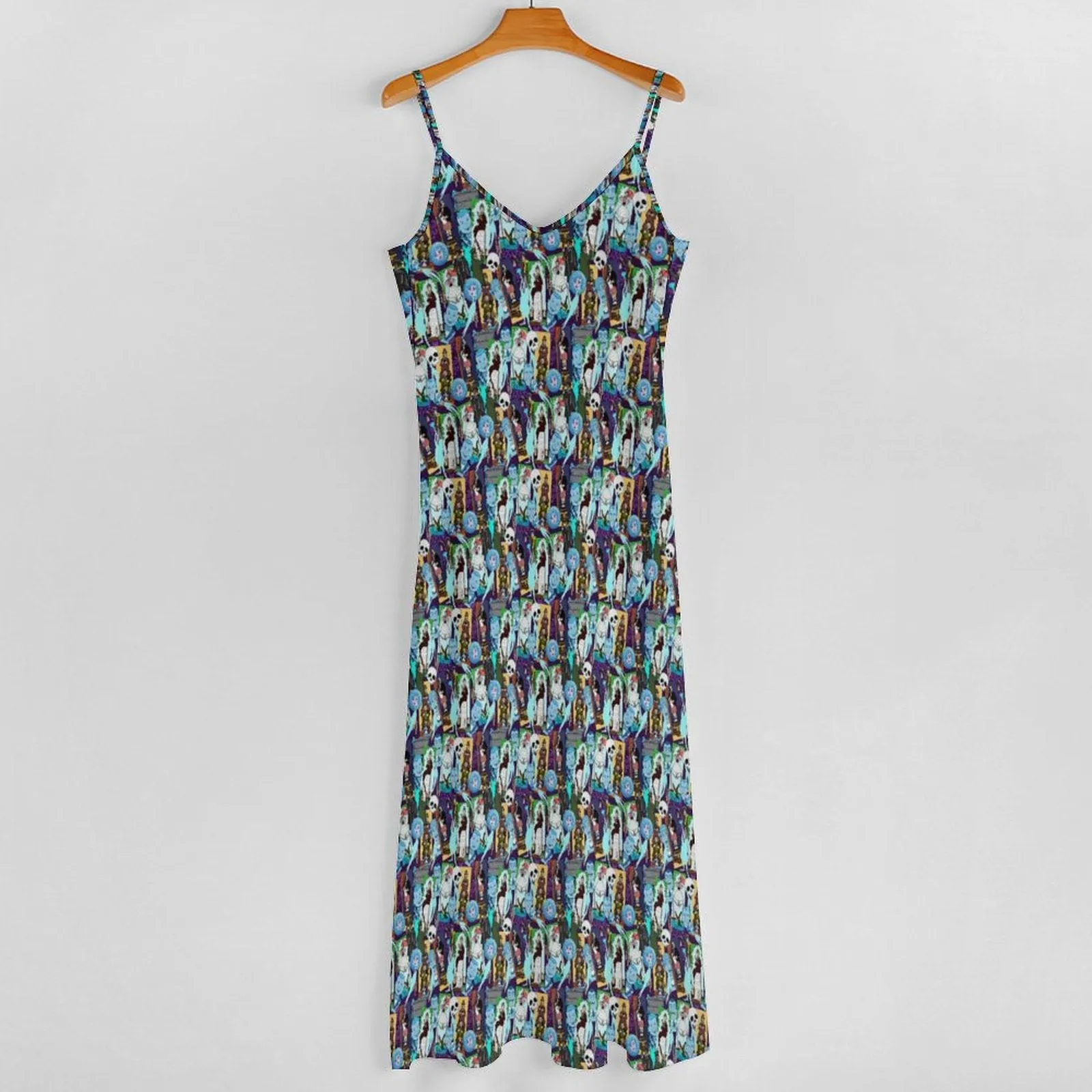 Haunted Mansion Favorites Women's Summer Slip Long Dress