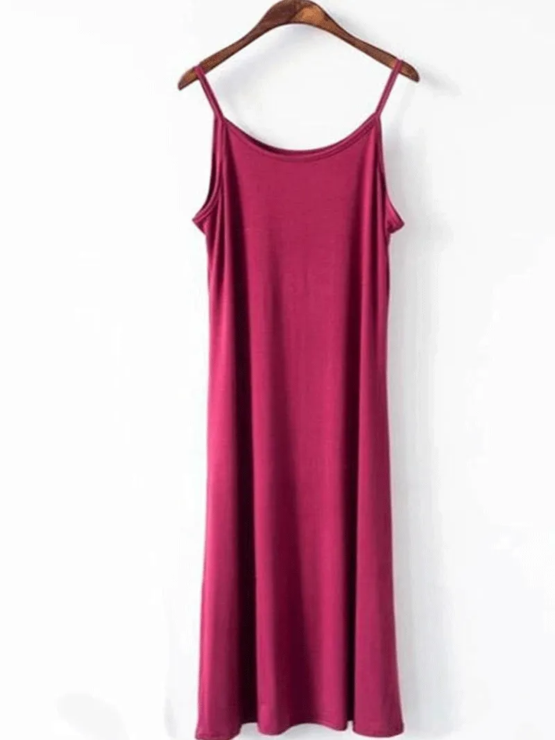 High Quality Modal Cotton Slip Dress