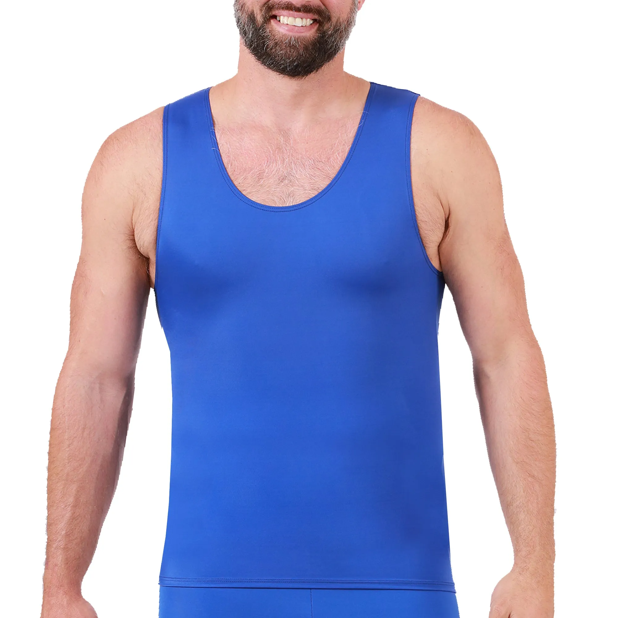 Insta Slim USA Big and Tall Compression Muscle Tank MA0001BT