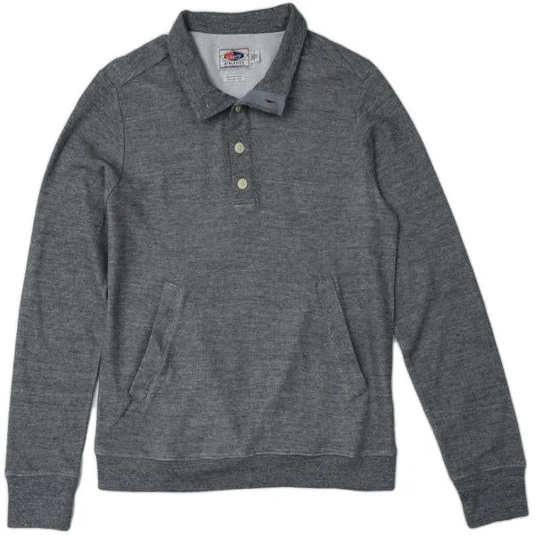 Jensen Button Mock Pullover