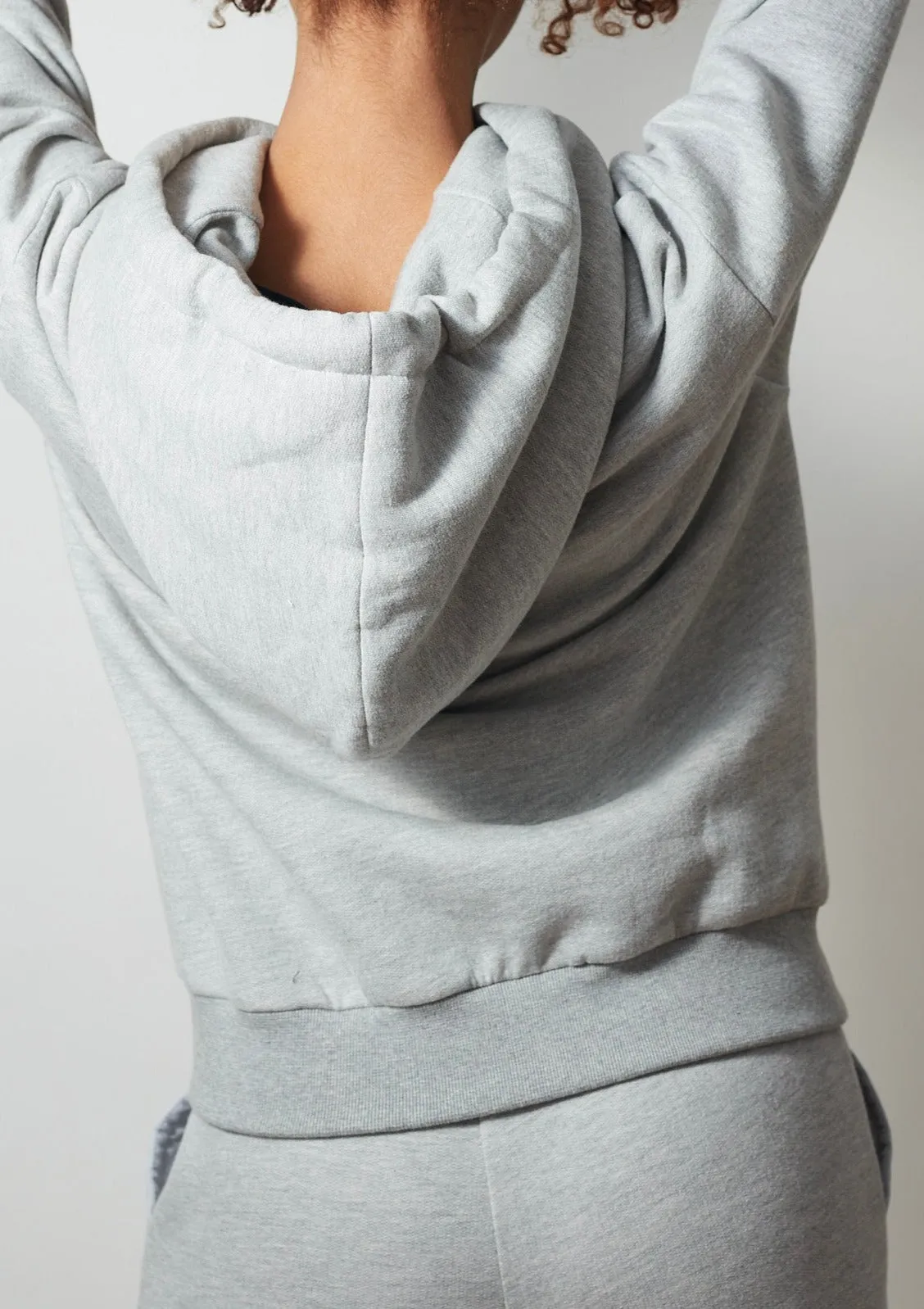 L'AMOUR HEATHER GREY MAYA HOODIE  Sweatshirt