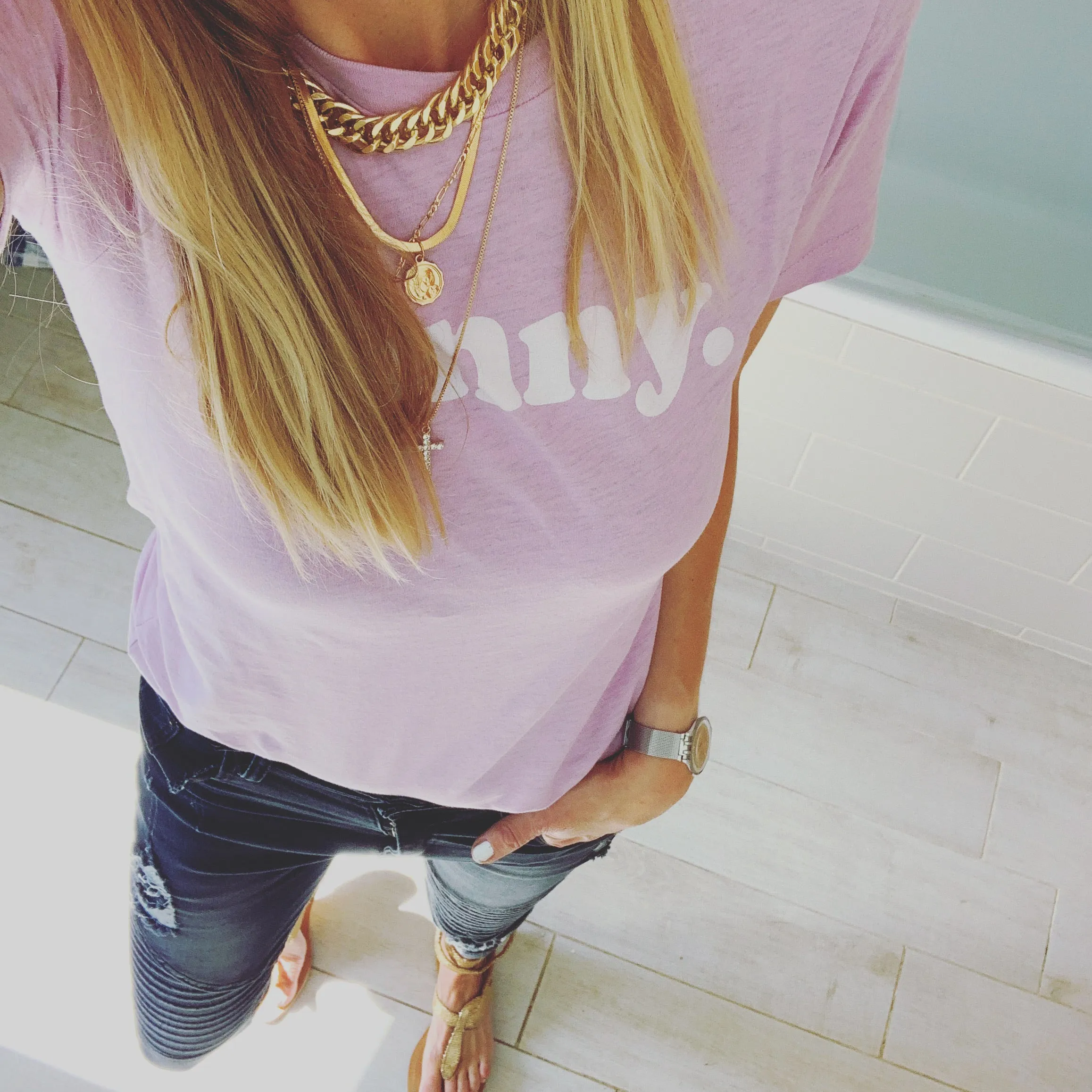 Lilac SUNNY tee