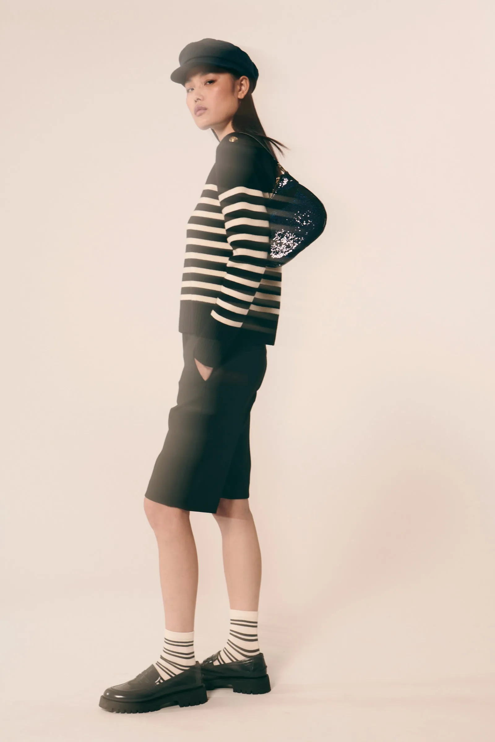 Poete Wool-Blended Sailor Jumper