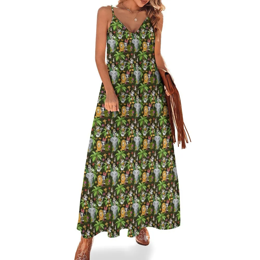 Safari Women's Summer Slip Long Dress