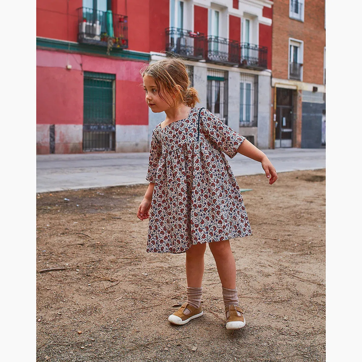 Sakura Blouse & Dress - Kids - Sewing Pattern | Ikatee