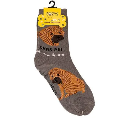 Shar Pei Socks