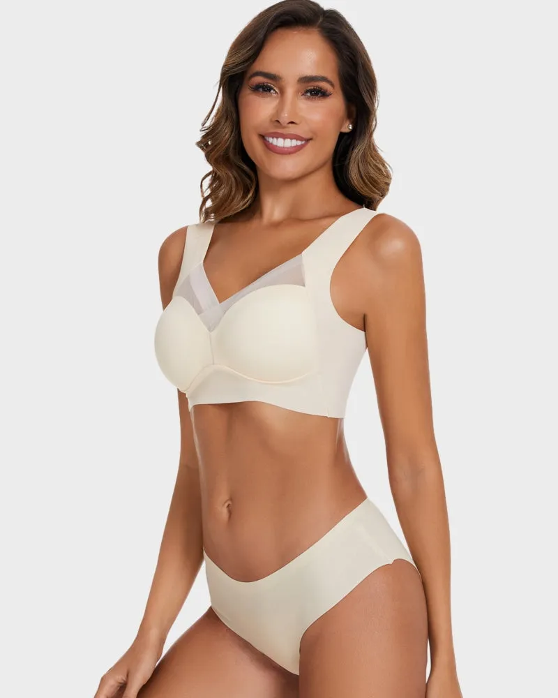 SheCurve® Comfortable Smoothing Mesh Bra