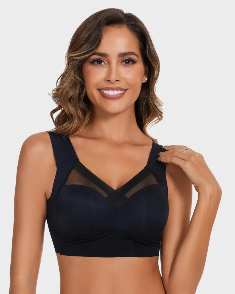 SheCurve® Comfortable Smoothing Mesh Bra