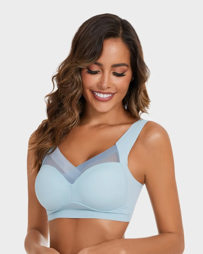 SheCurve® Comfortable Smoothing Mesh Bra