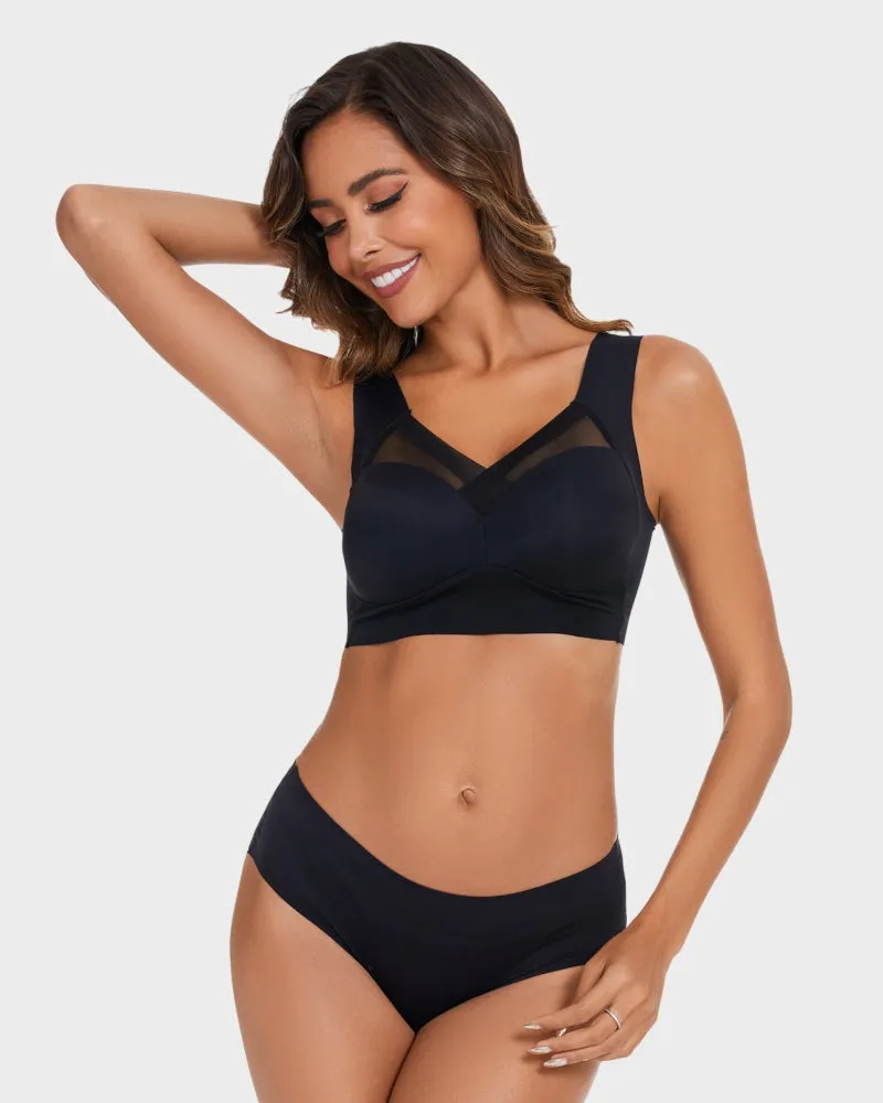 SheCurve® Comfortable Smoothing Mesh Bra