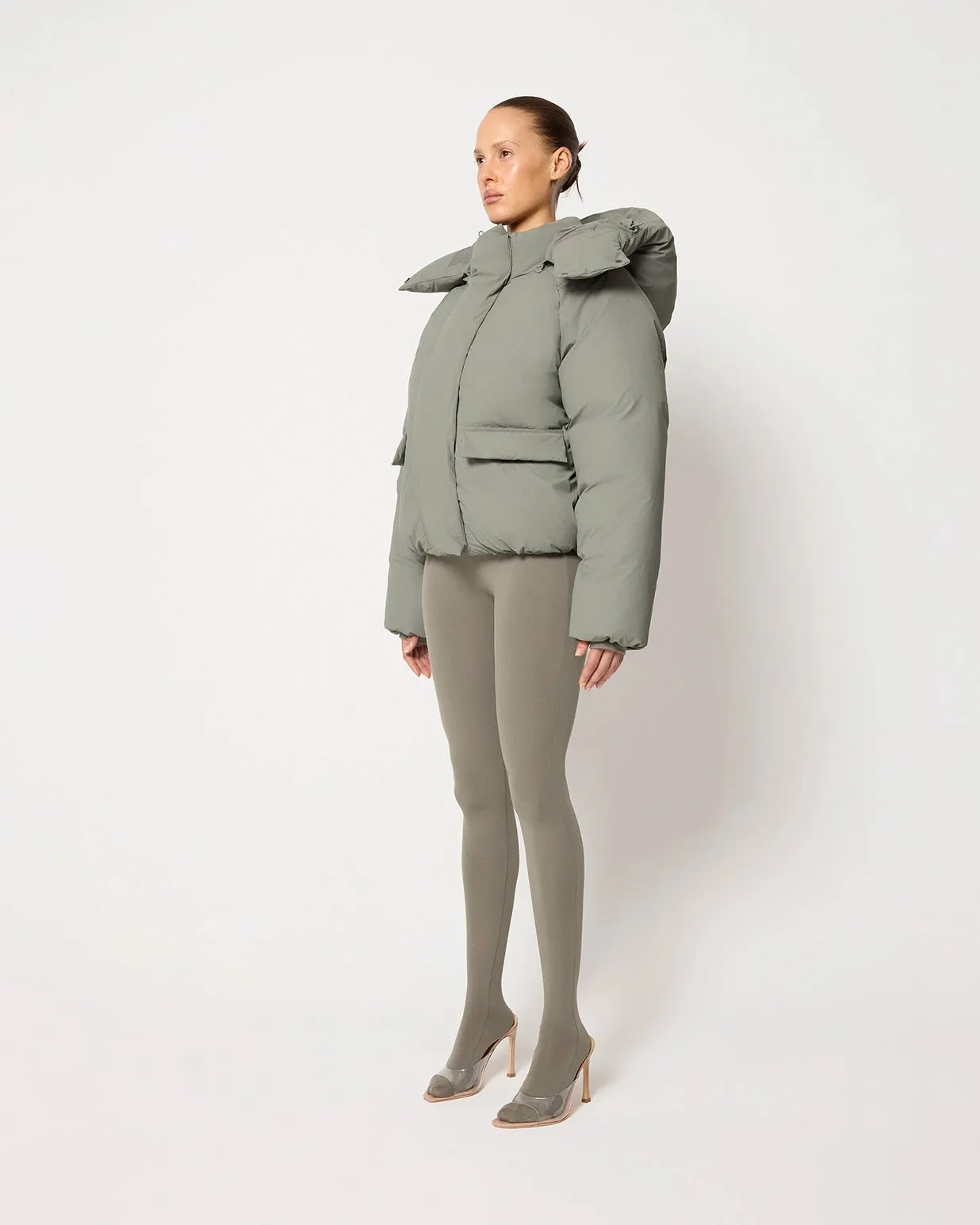 Standard Puffer Jacket | Dusty Olive