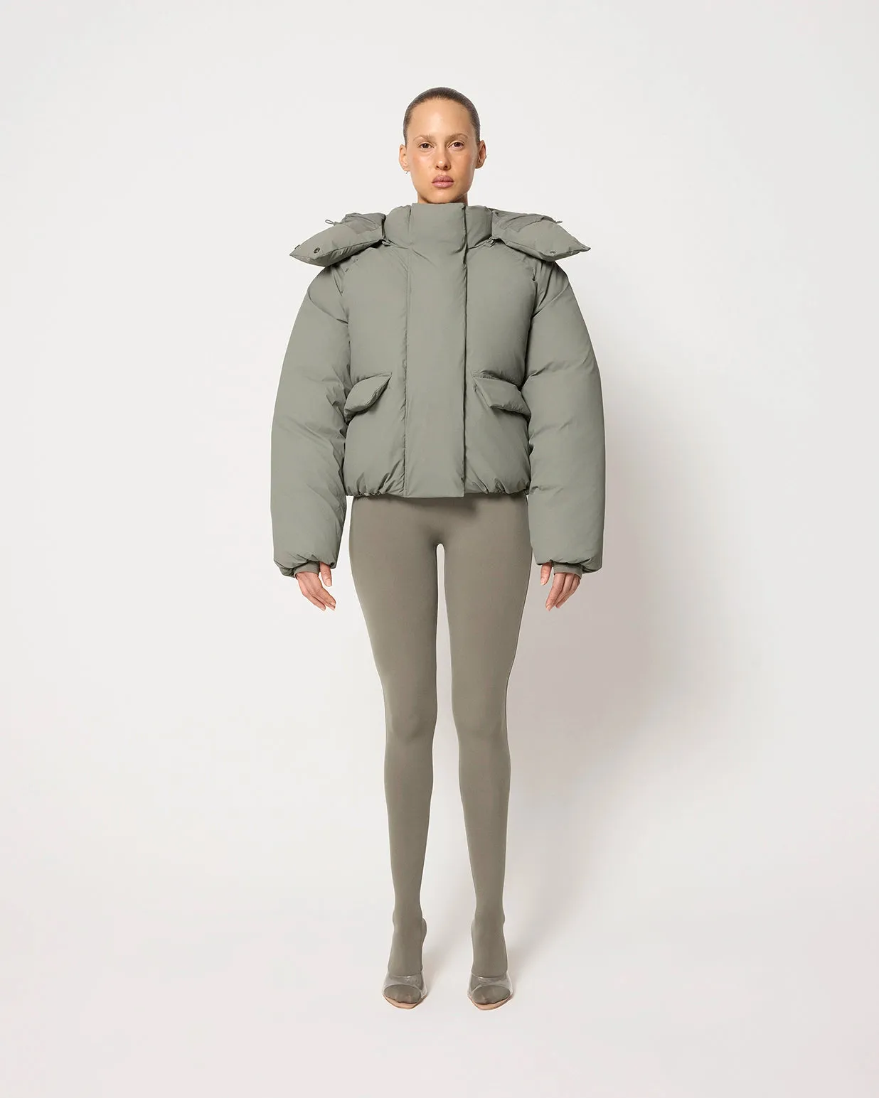 Standard Puffer Jacket | Dusty Olive